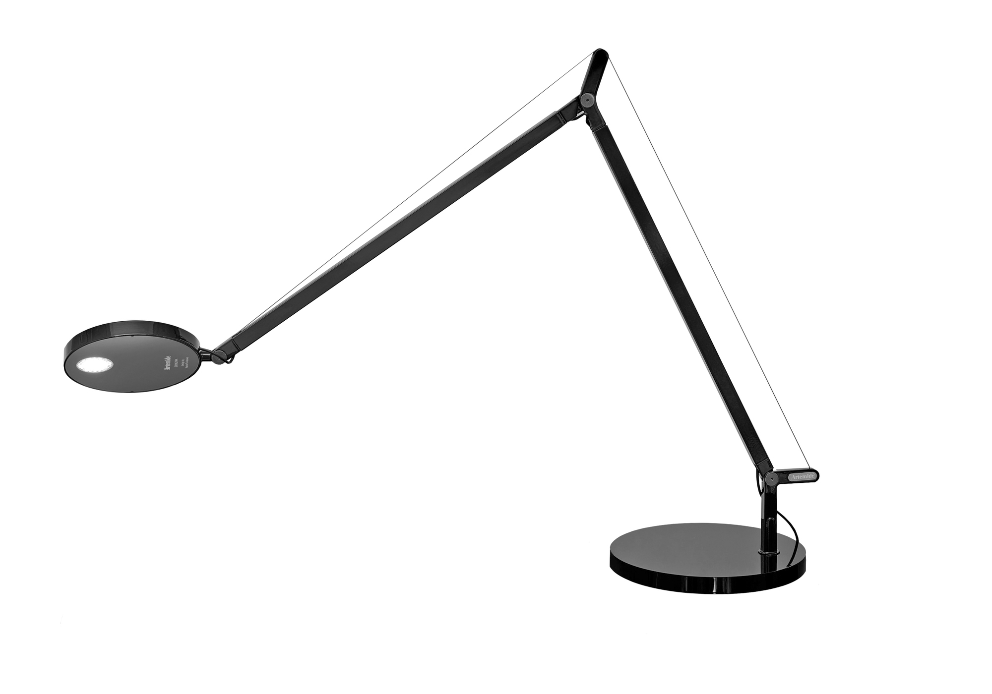 Demetra Tischleuchte "Fuß" (Teil 1 von 2) Schwarz Artemide