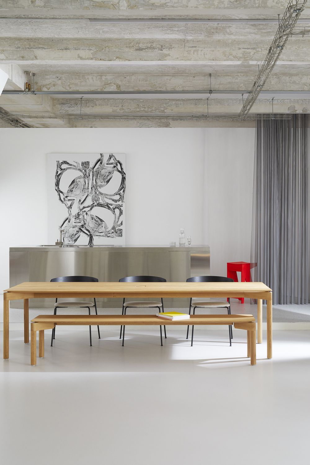 WEDEKIND Tisch Eiche gewachst Large OUT