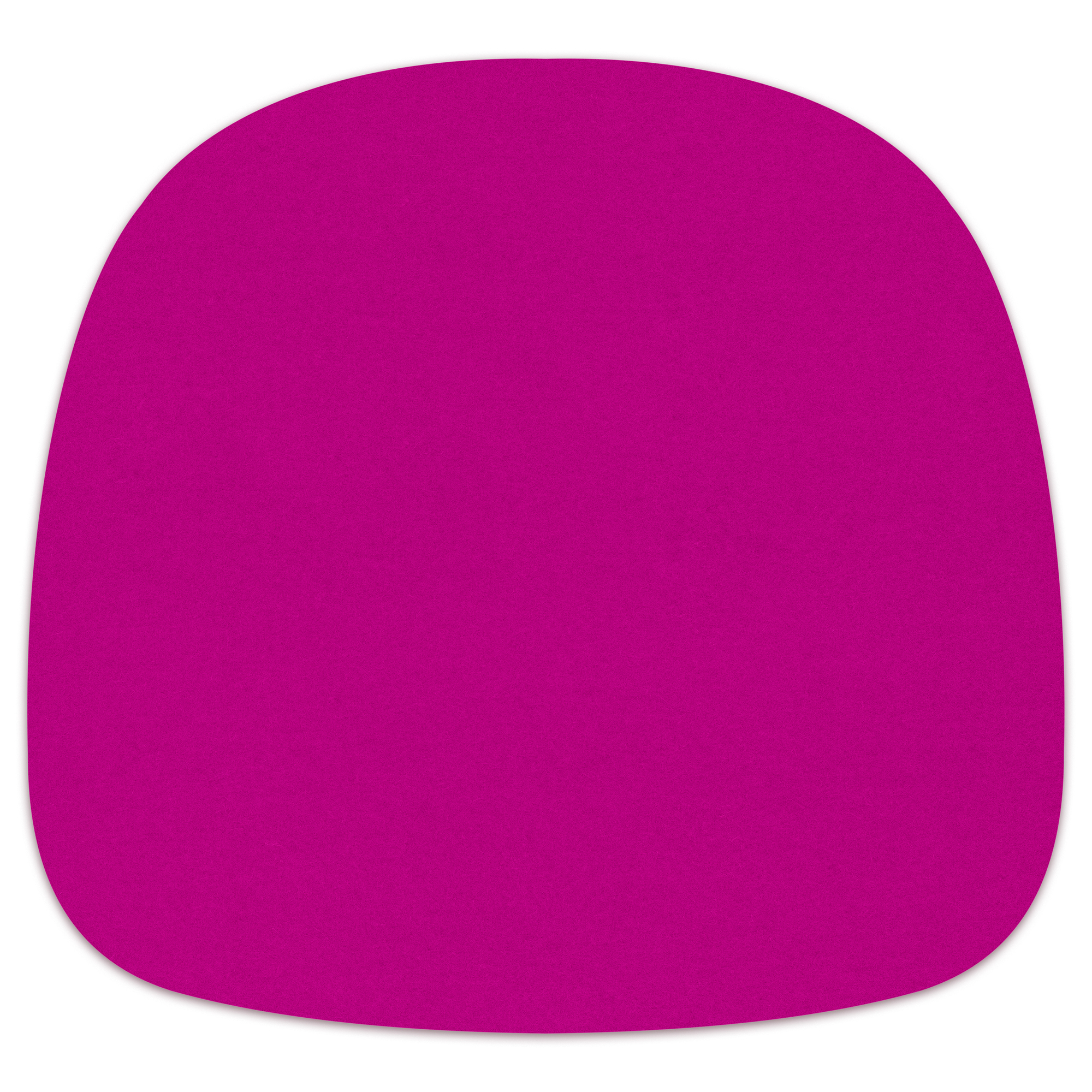 Pinke Filz Sitzauflage für About A Chair AAC22 von Hey Sign, EINZELSTÜCK. Stuhlauflage aus Filz.