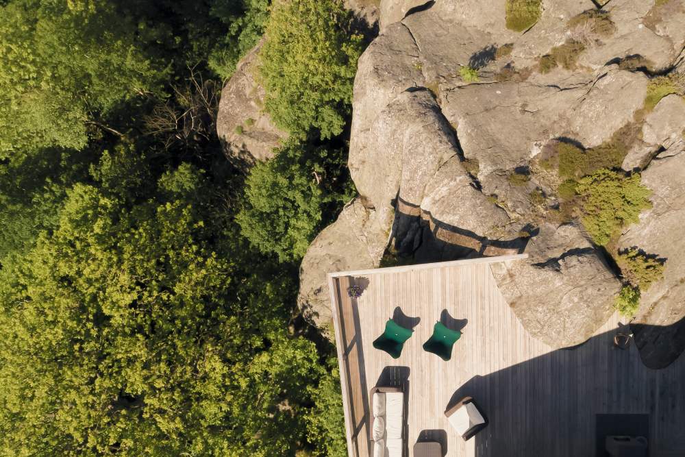 Mariposa Outdoor Butterfly Chair Sessel Cuero Forest green