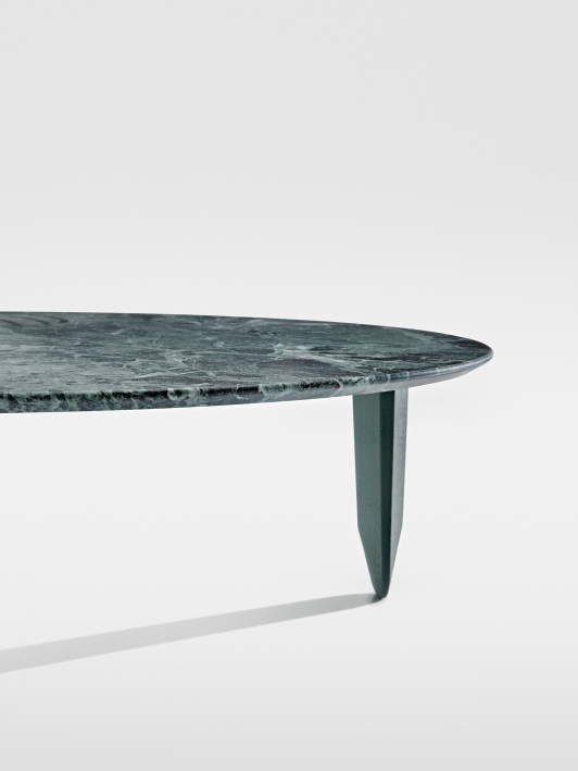 Kuyu Marble Rund Marmor Couchtisch Rund Zeitraum