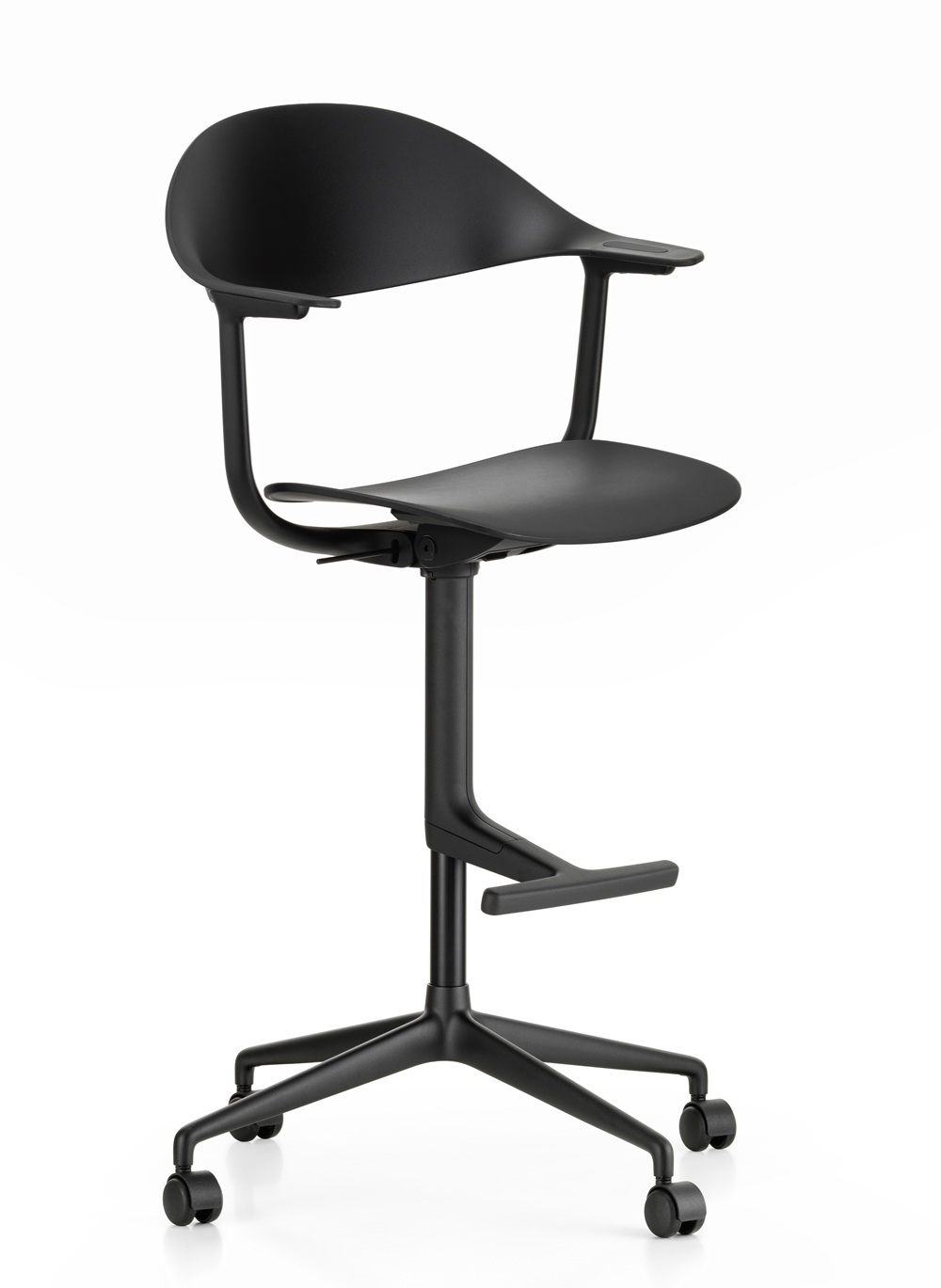 Mynt High Bürodrehstuhl Sitz/Rücken Kunststoff Vitra