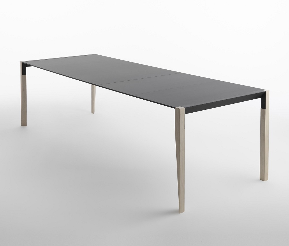 Tango Estensibile Ausziehtisch Casamania Horm Schwarz Eiche B 210 cm