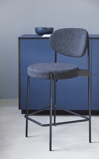 Series 430 Bar Stool Barhocker 75 cm SCHWARZ / REMIX 123 Verpan EINZELSTÜCK