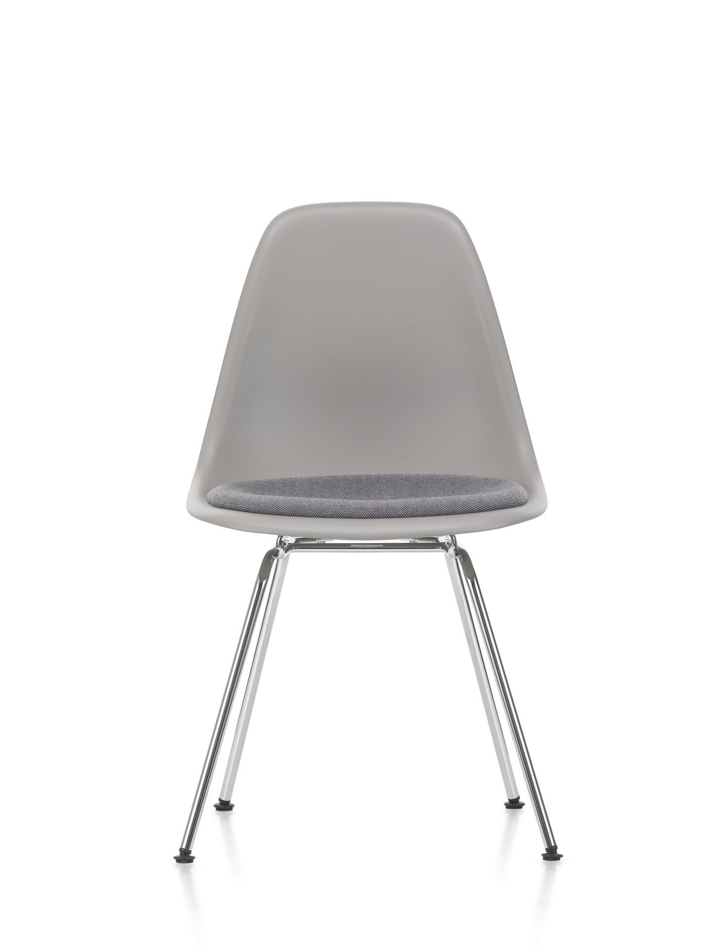 Eames Plastic Side Chair DSX Stuhl mit Sitzpolster Vitra