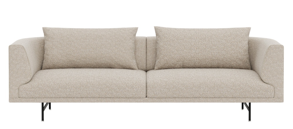 Chimney Module Sofa 3-Sitzer Vipp Wavy - Off white/light grey