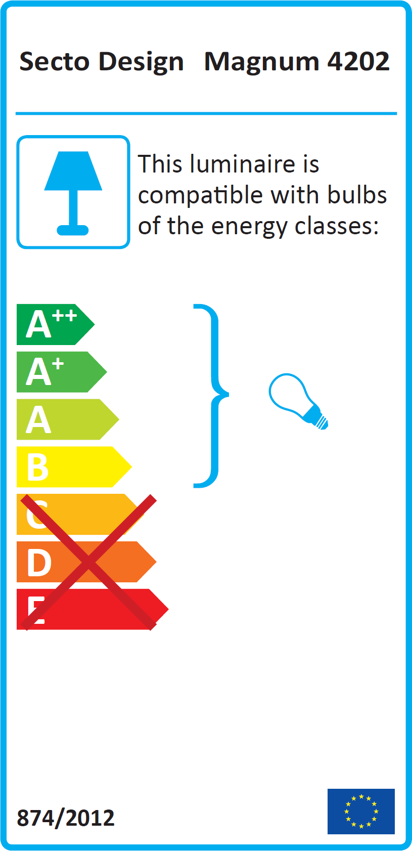 Secto 4202 Magnum Pendelleuchte Secto Design