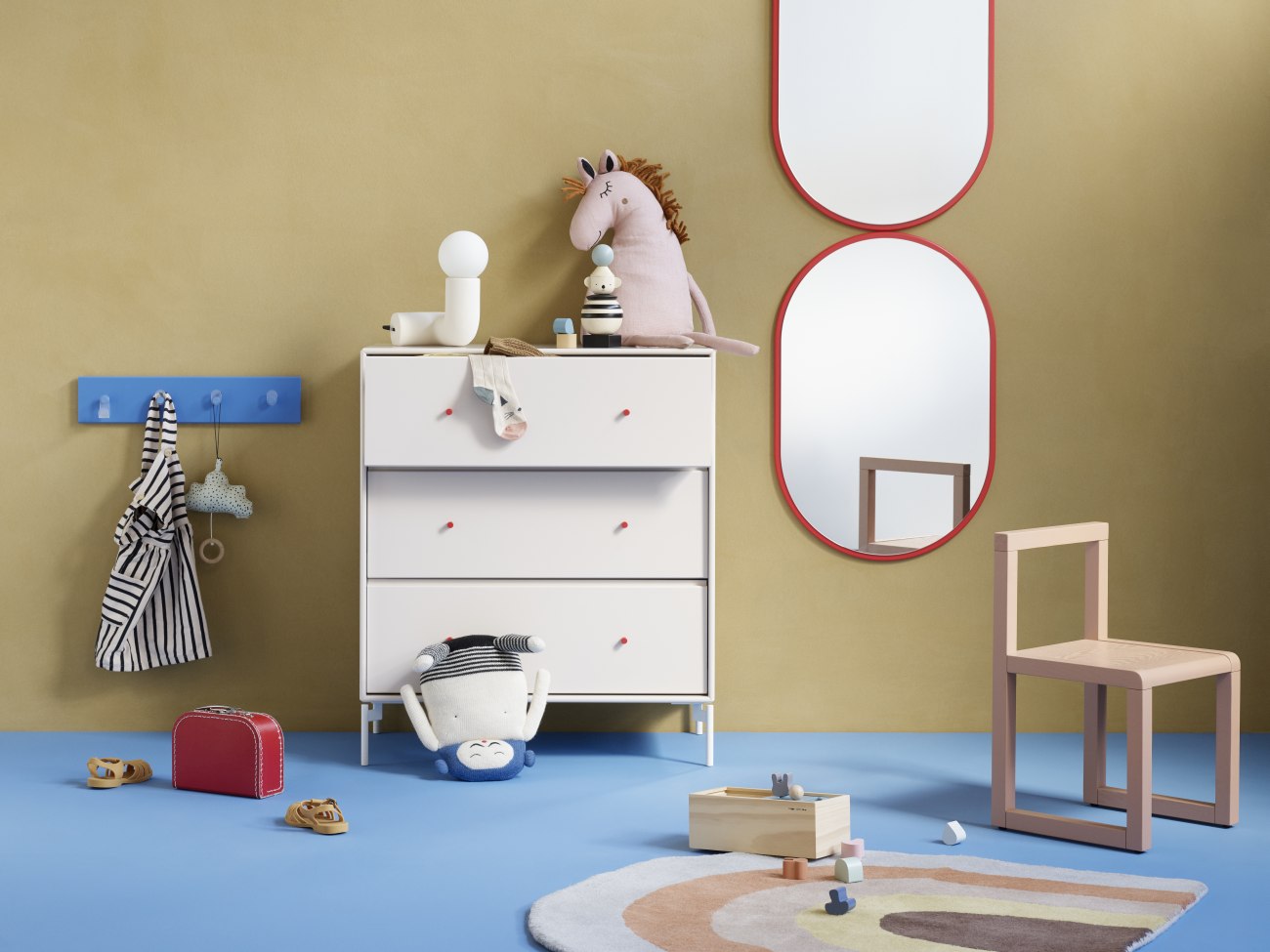 Colour Frame Mirror Figure Spiegel Montana 