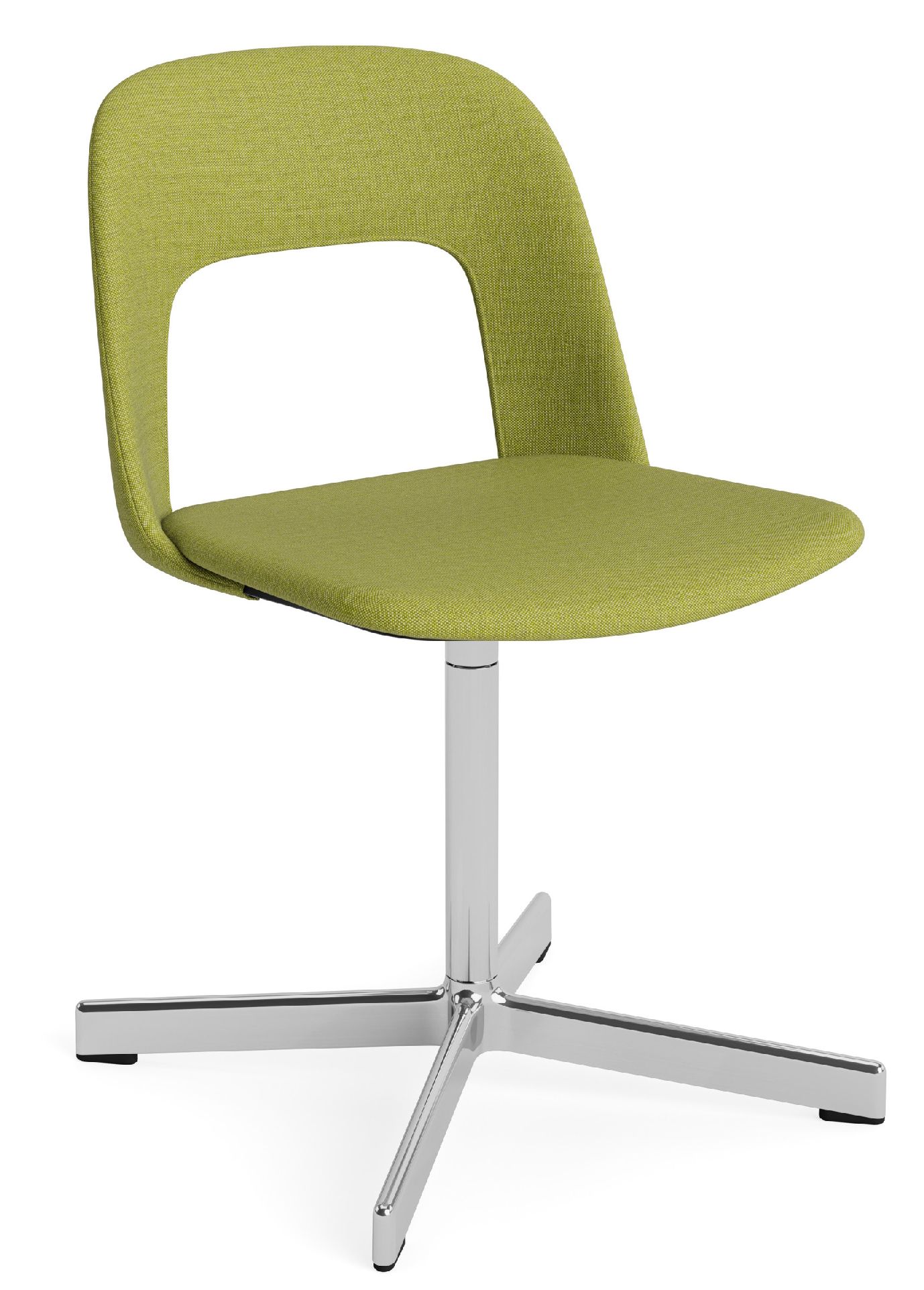 Layout Side Chair 134 4-Stern Drehfuß Stuhl Hay