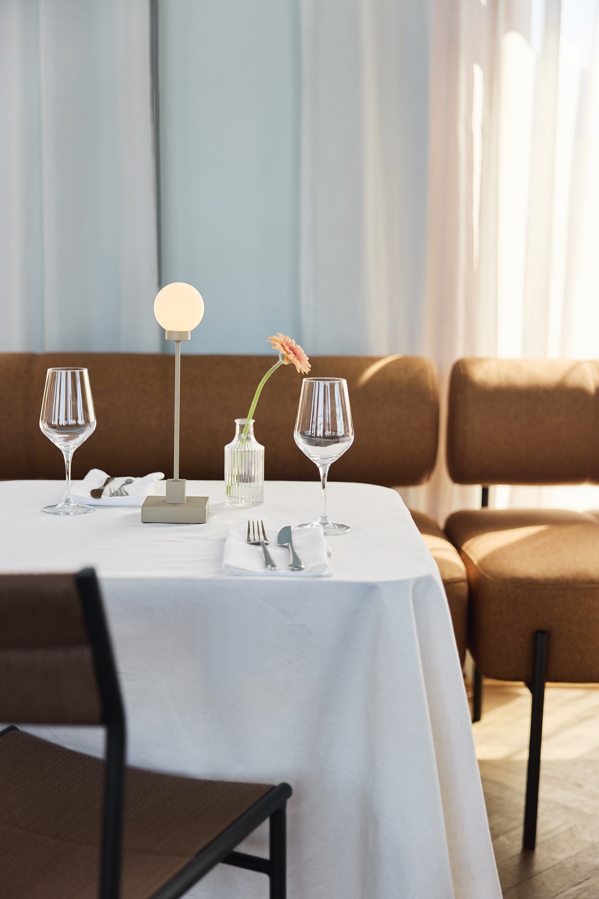 Snowball Portable Table lamp Tischleuchte / Akkuleuchte Northern