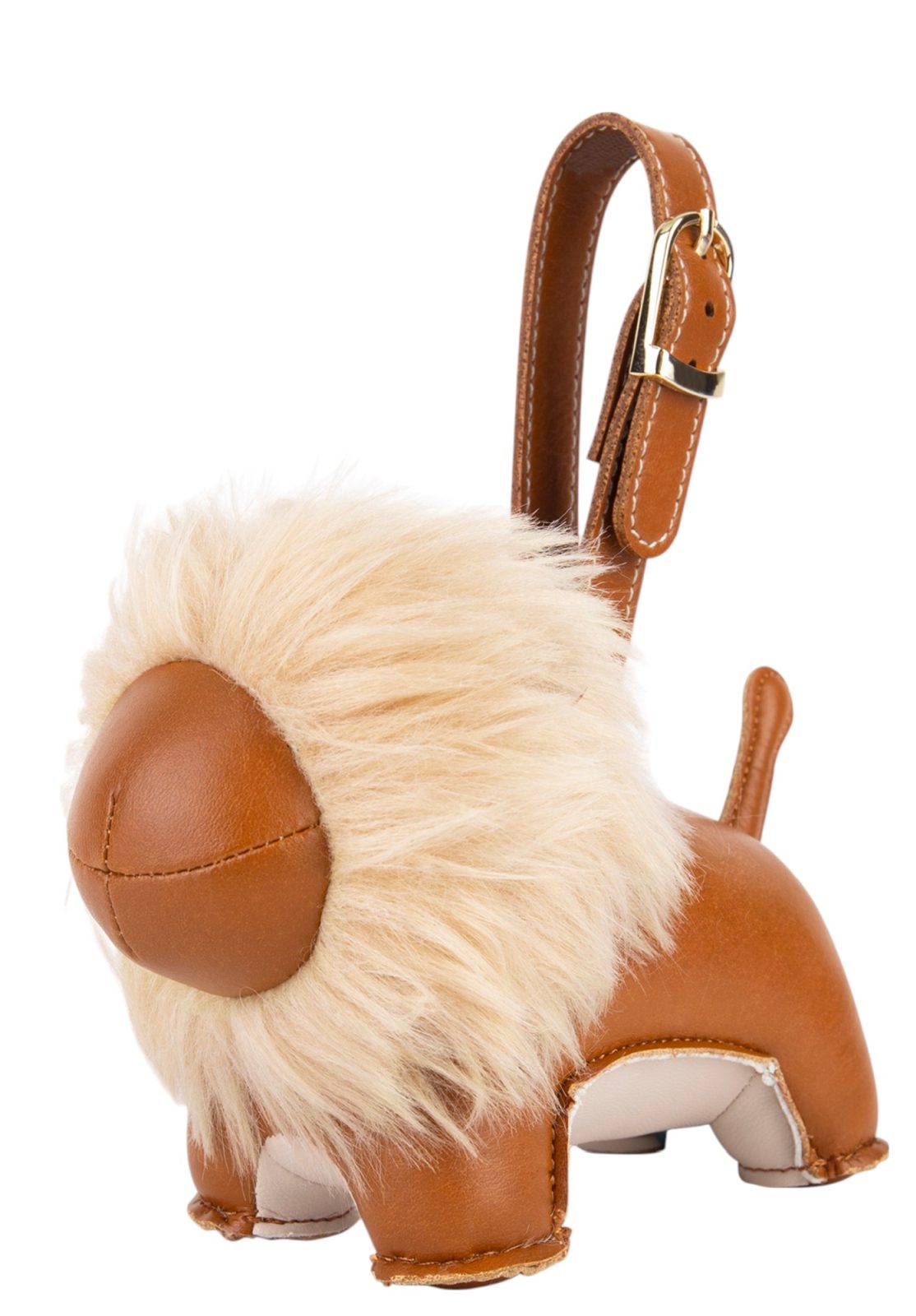 Bag Charm Taschenanhänger Löwe Lino Puno Tan / Weizen Züny 