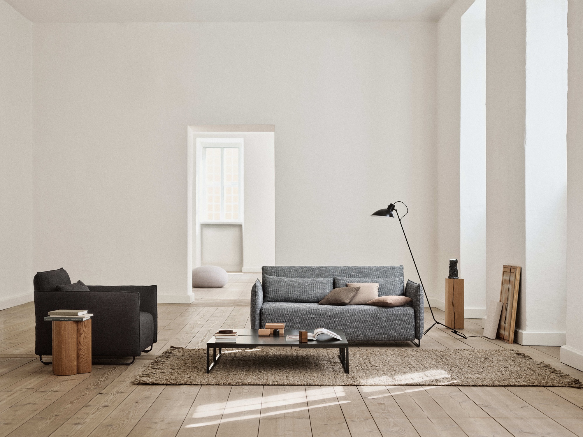 Cord Sofa bed / Schlafsofa Softline