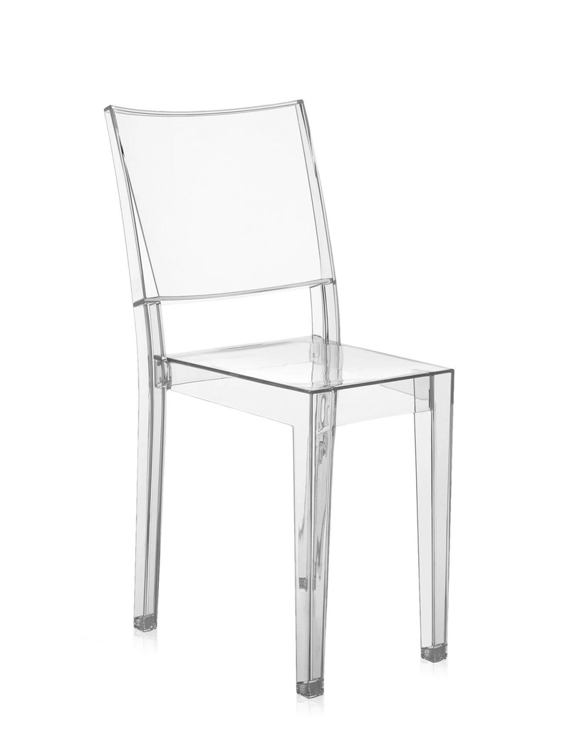 Transparenter La Marie Stuhl von Kartell, moderner Designstuhl aus Polycarbonat für Esszimmer und Wohnbereich.