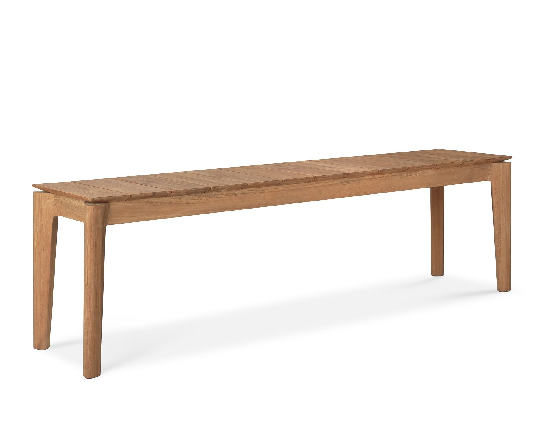 Bok Outdoor Bank aus Teakholz für 3 Personen von Ethnicraft, Gartenbank aus Holz.