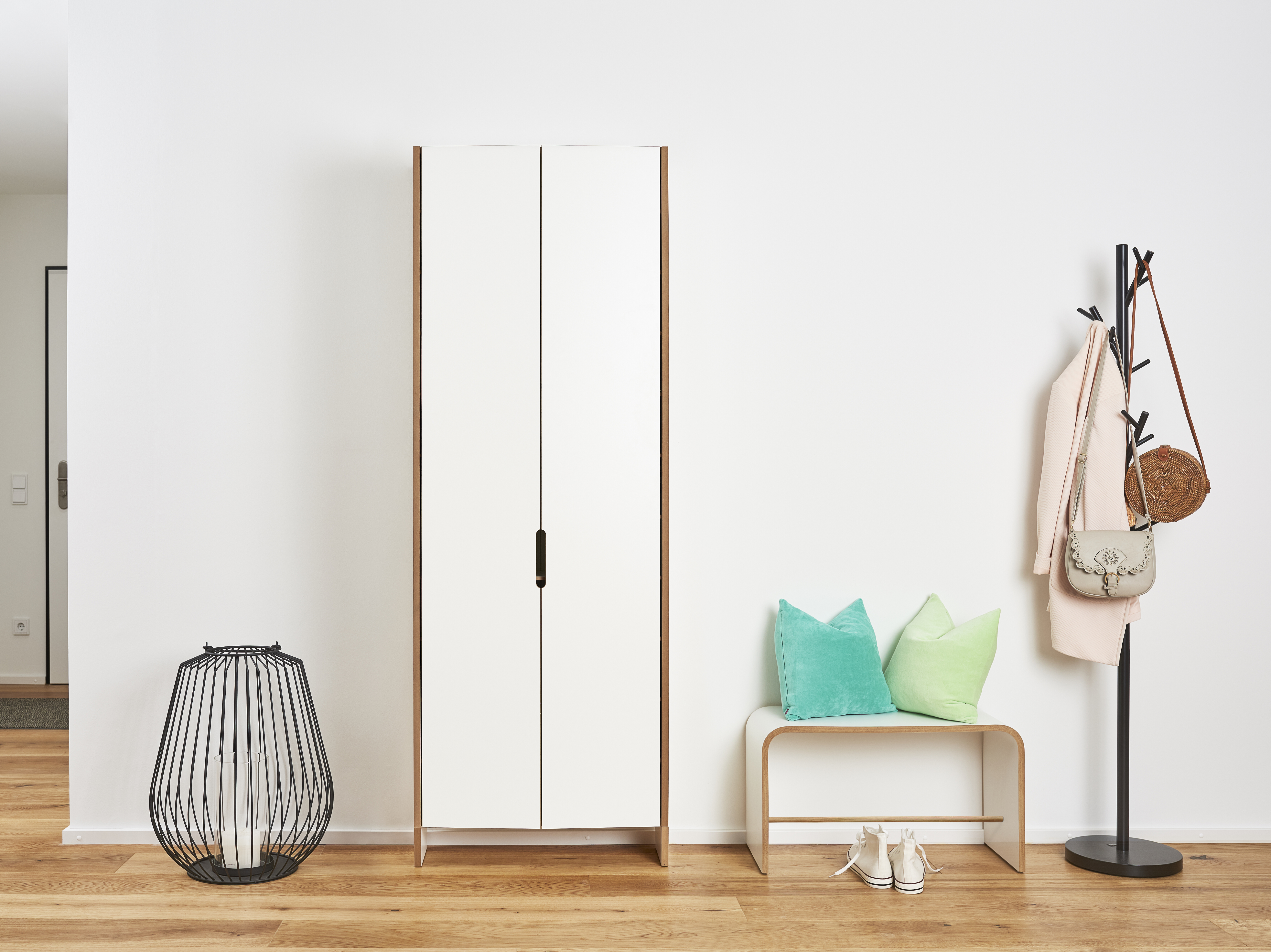 Sit Hocker weiß Tojo