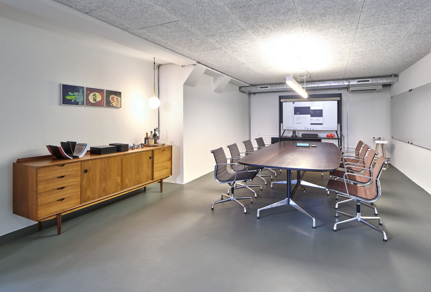 Aluminium Chair EA 108 / EA108 Stuhl Vitra