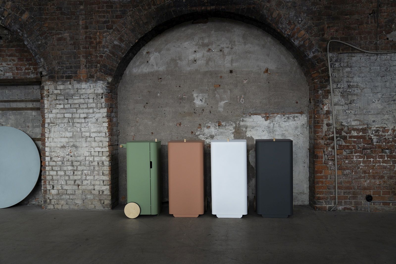 Arkityp Bin Mülleimer / Mülltrennung Mizetto QUICK SHIP