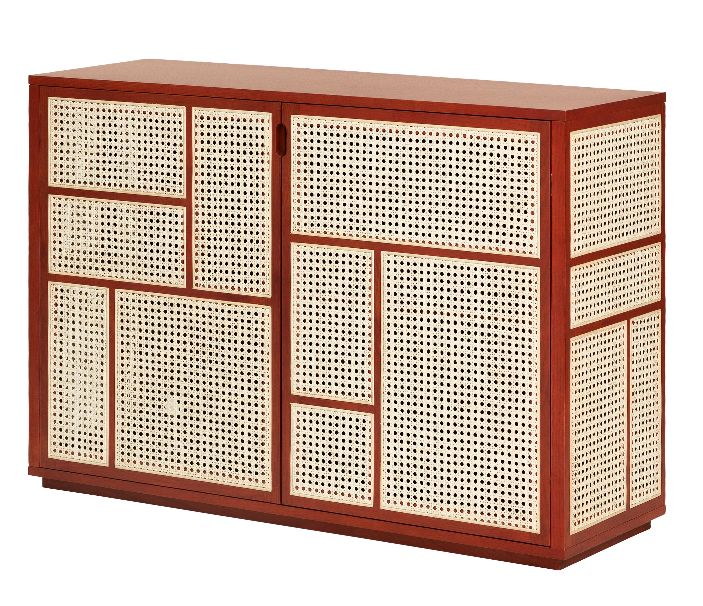 Air Sideboard Design House Stockholm Eiche rot