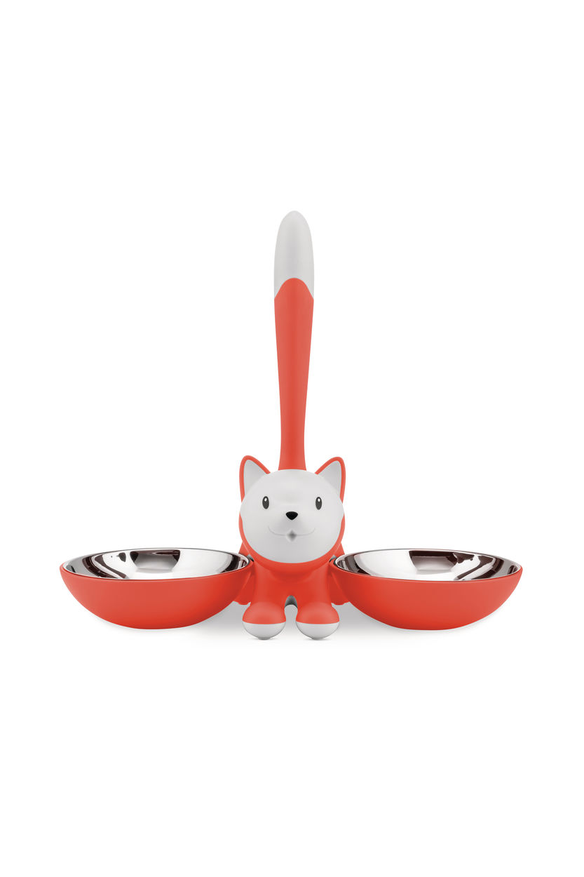 AMMI09 RO Tigrito Katzennapf rot Alessi