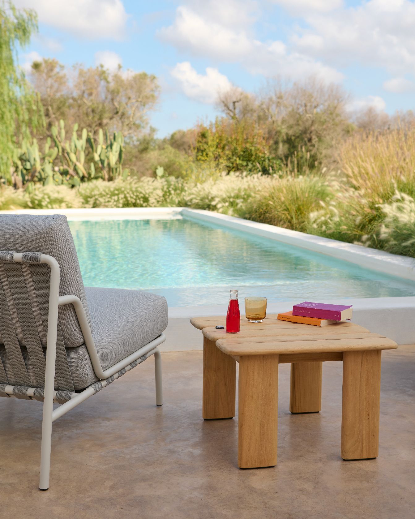 Assemble Coffee Table Couchtisch 55x55 cm Teak Outdoor Muuto 