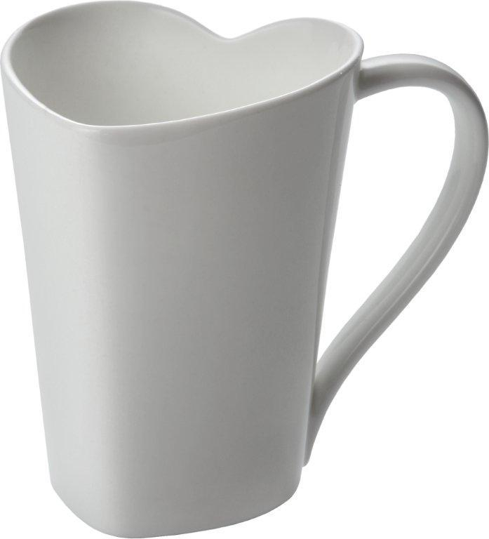Weiße MMI24 To Mug Tasse von Alessi, Einzelstück, Keramik, mit Henkel.
