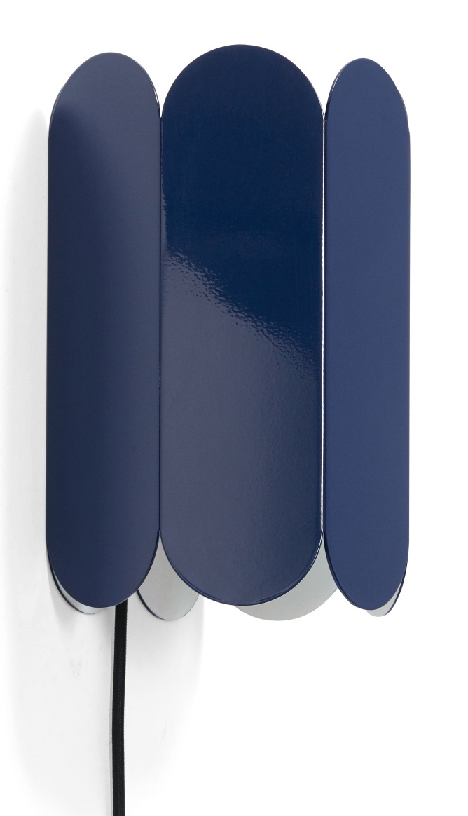 Arc Switch Wall lamp Wandleuchte Hay Cobalt blue