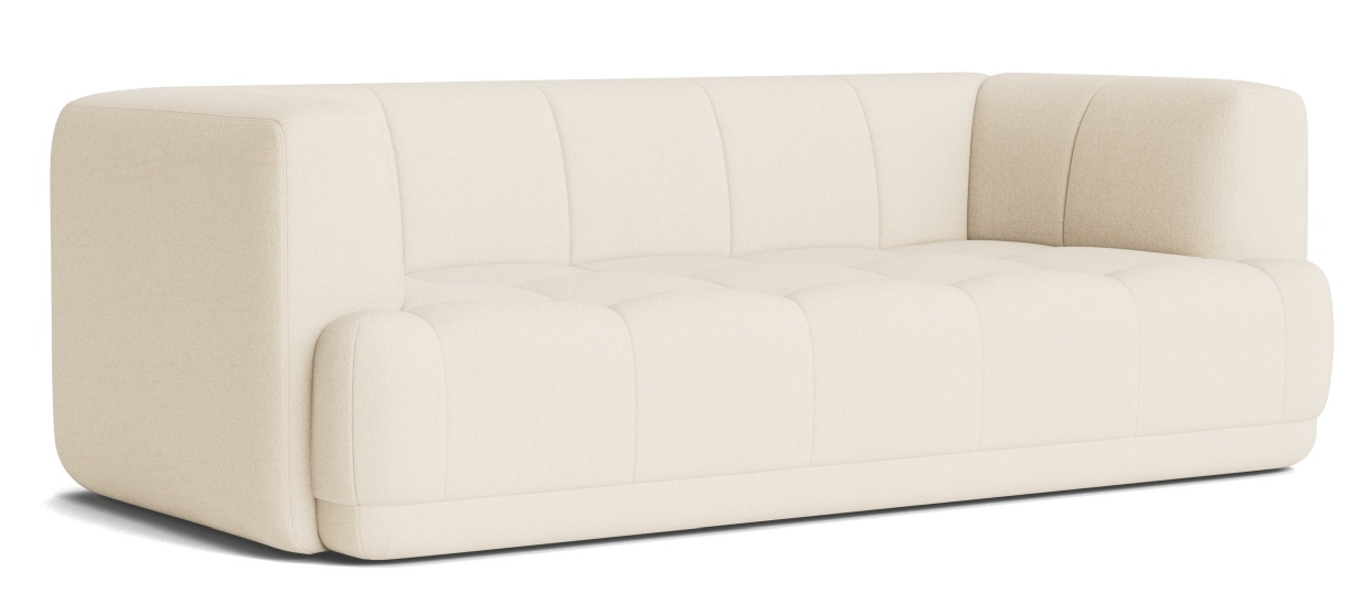 Quilton 2 Seater Sofa 2-Sitzer Hay Stoff Turf cream