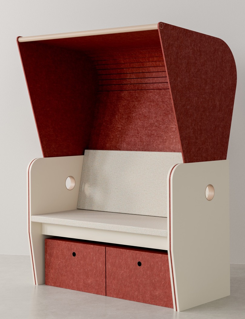 Baltic Strandkorb Besprechungs-/ Rückzugsplatz Palmberg