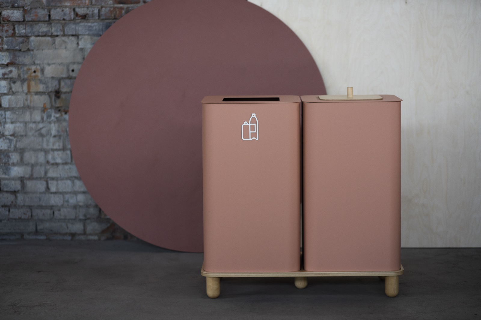 Arkad Bin Mülleimer / Mülltrennung Mizetto QUICK SHIP