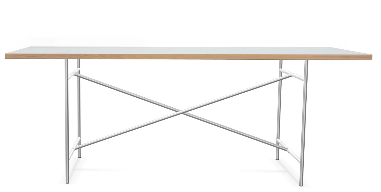 Eiermann 2 ESSTISCH Indoor Komplett LINOLEUM FORBO ASH / EICHEKANTE Richard Lampert EINZELSTÜCK