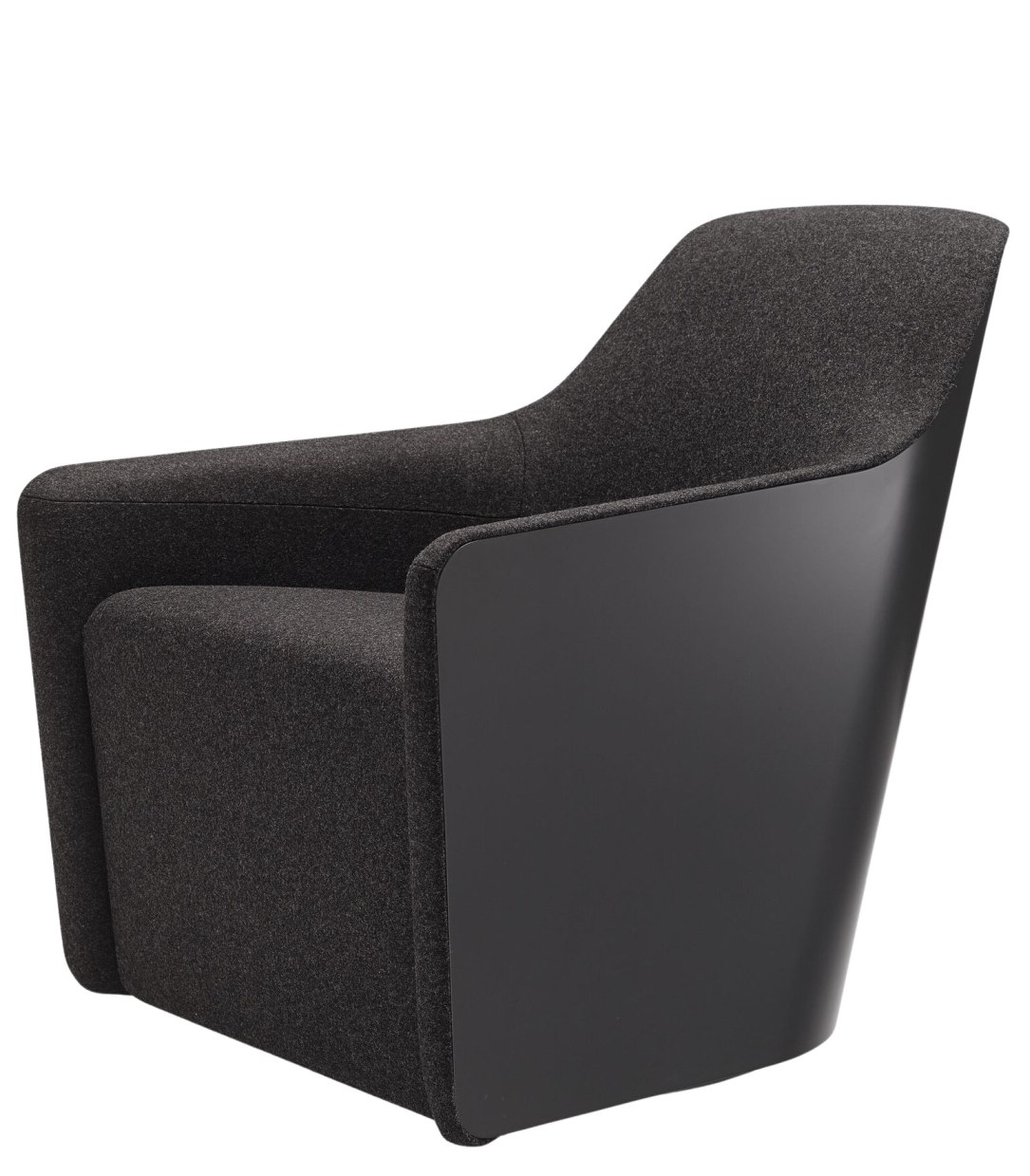 Grauer Sessel: 520 Foster Sessel von Walter Knoll, moderner Design Sessel für Wohnzimmer.