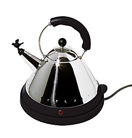 Elektrischer Wasserkessel MG32 schwarz Alessi