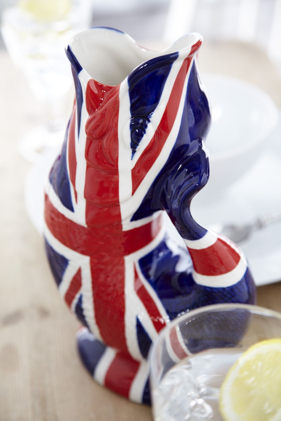 Gluckigluck Karaffe / Vase XL UK Flag