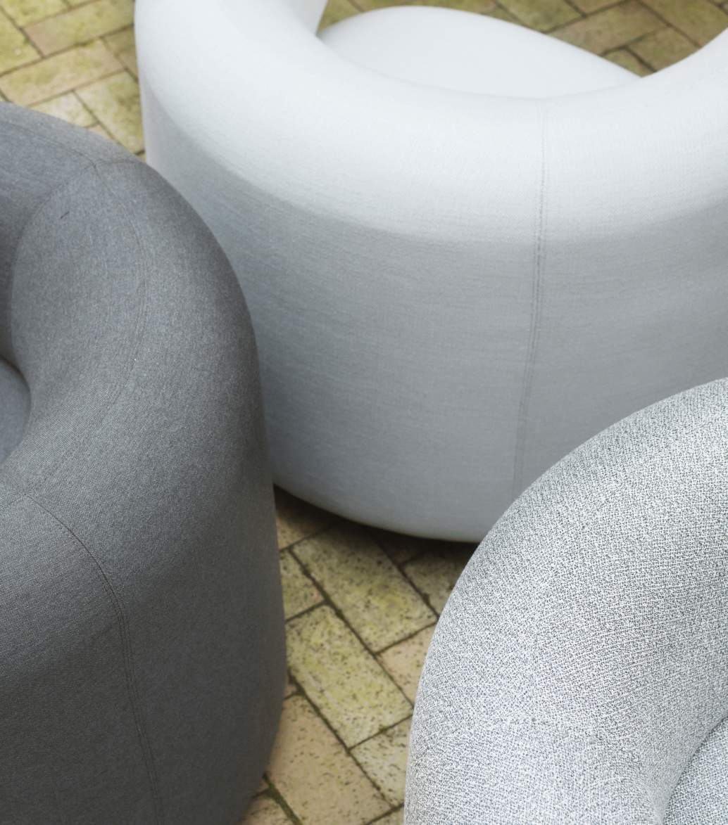 Burra Lounge Chair Sessel mit Rückdrehfunktion Outdoor Normann Copenhagen