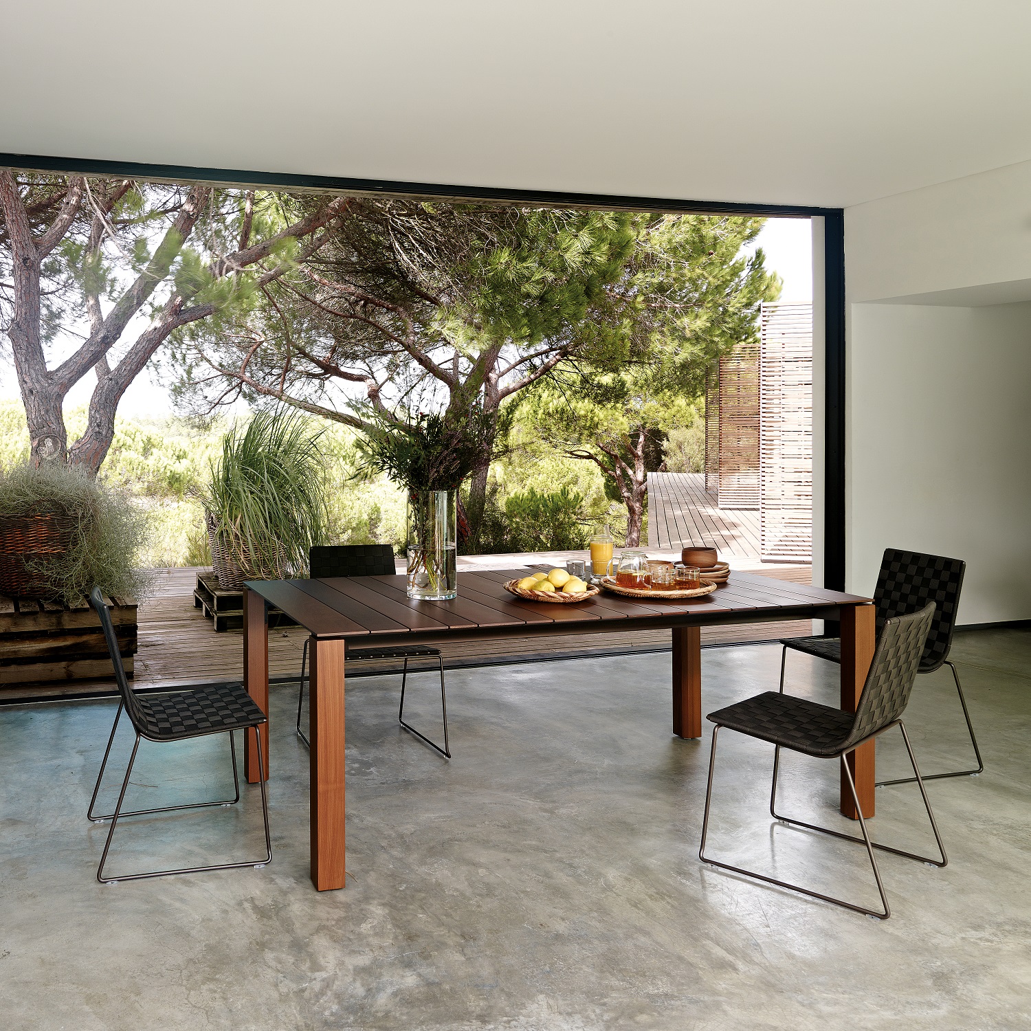 Trenza SI0700 Outdoor Stuhl stapelbar Andreu World