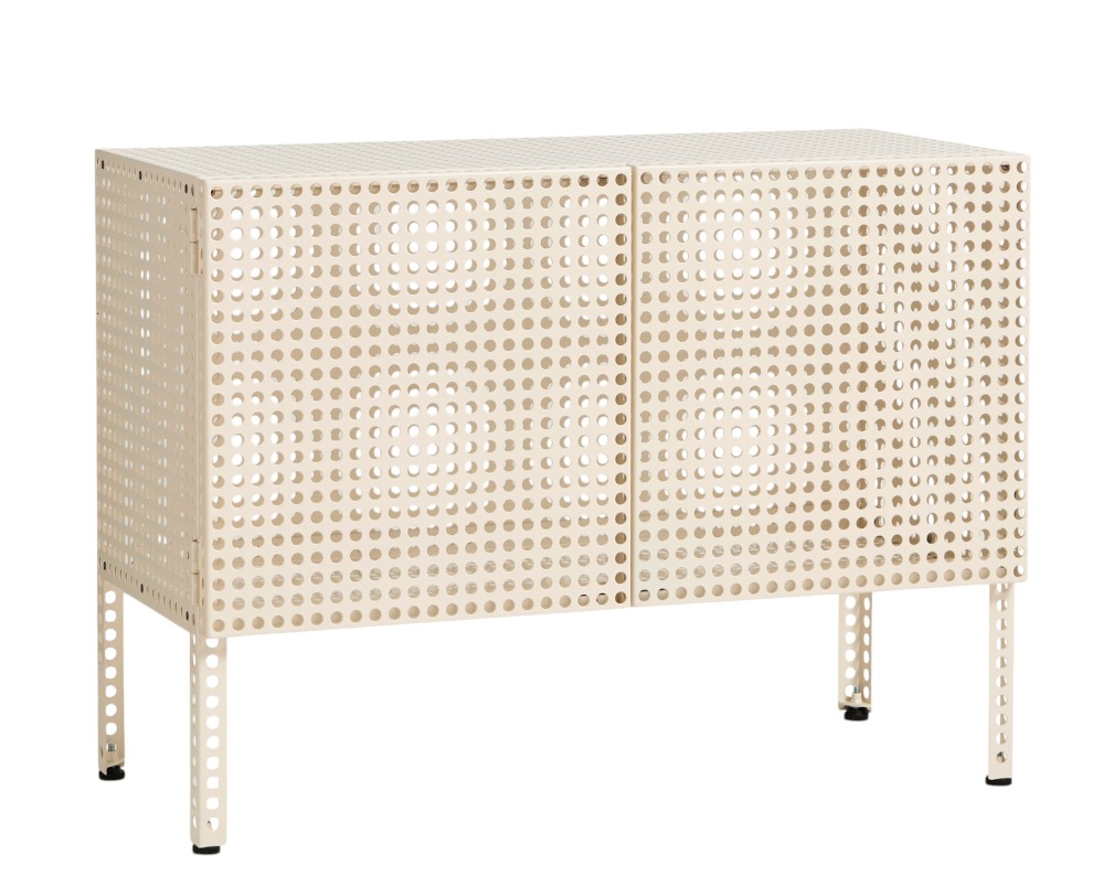 Perforated Cabinet Floor Small Sideboard Hay