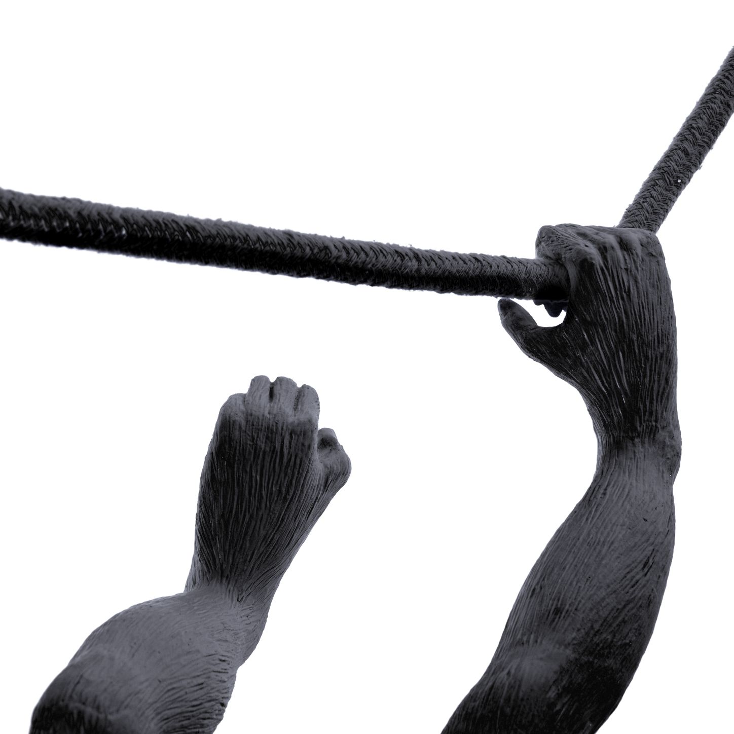 Monkey Lamp Swing Pendelleuchte Seletti Schwarz
