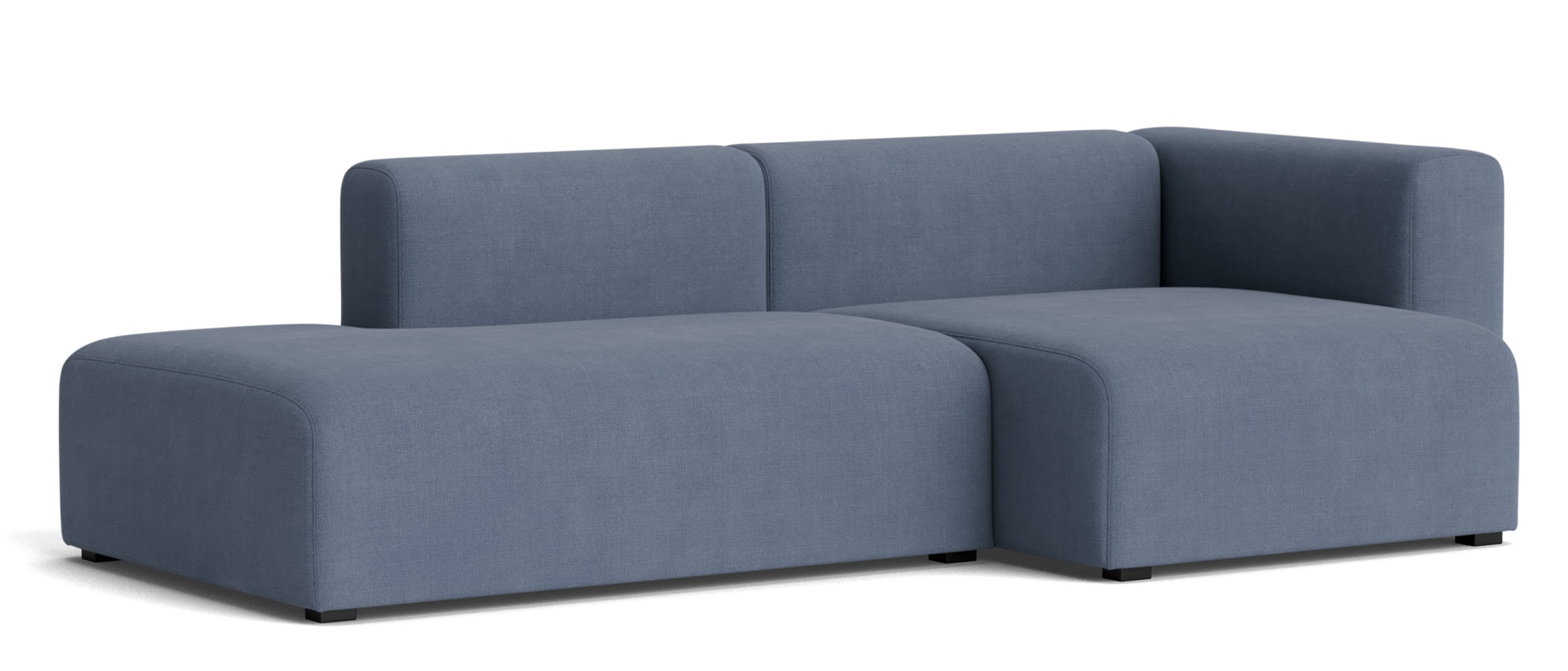 Mags Sofa 2,5-Sitzer Combination 3 mit Armlehne rechts Hay Stoff Linara 198