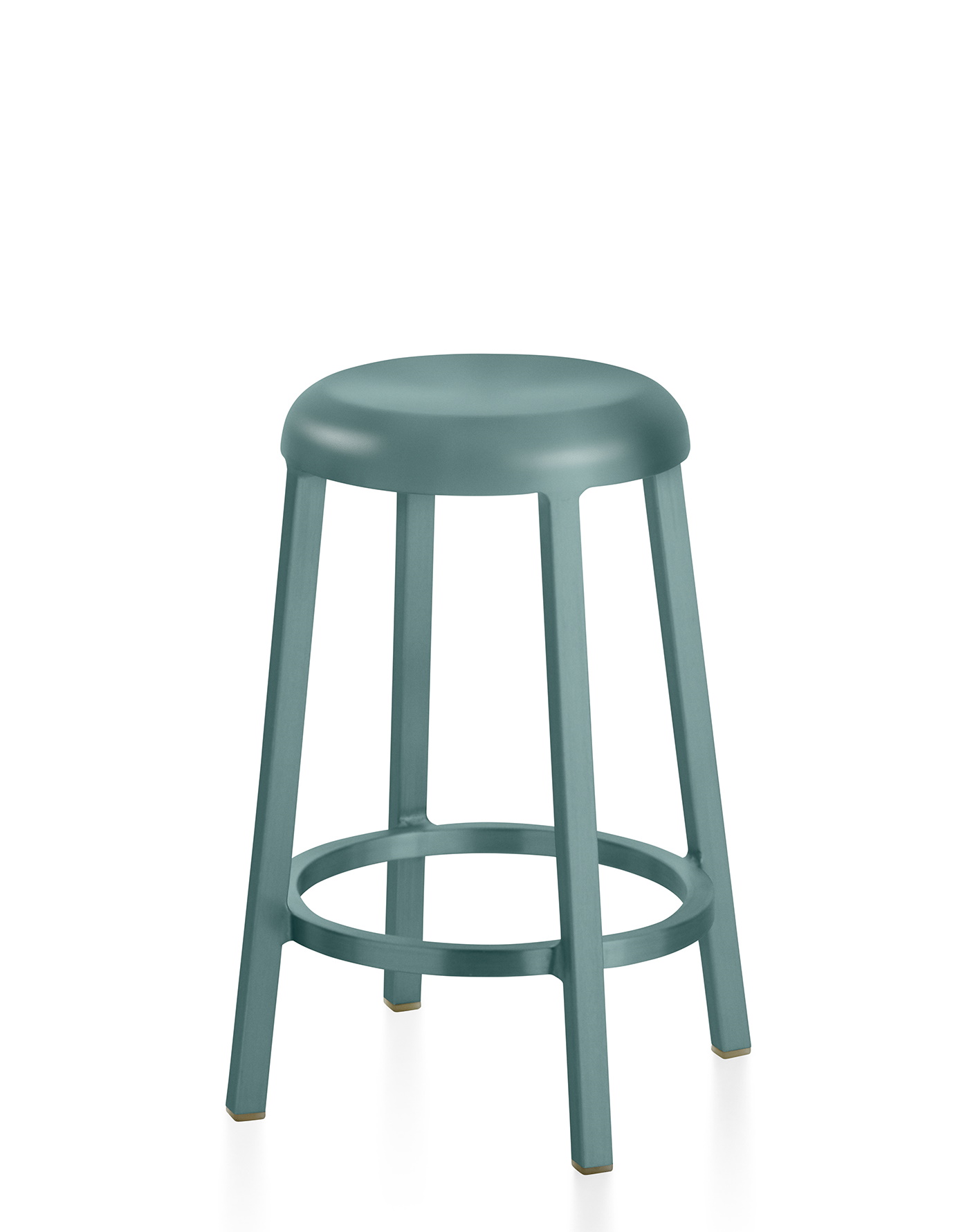 ZA Counter Stool Hocker hellblau Emeco