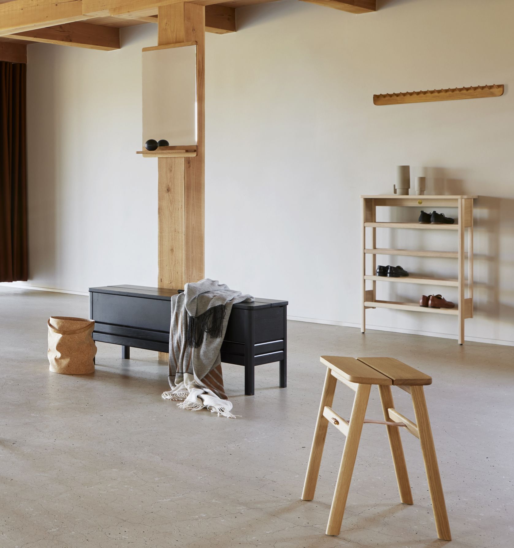 A Line Truhenbank 111 Eiche Form & Refine