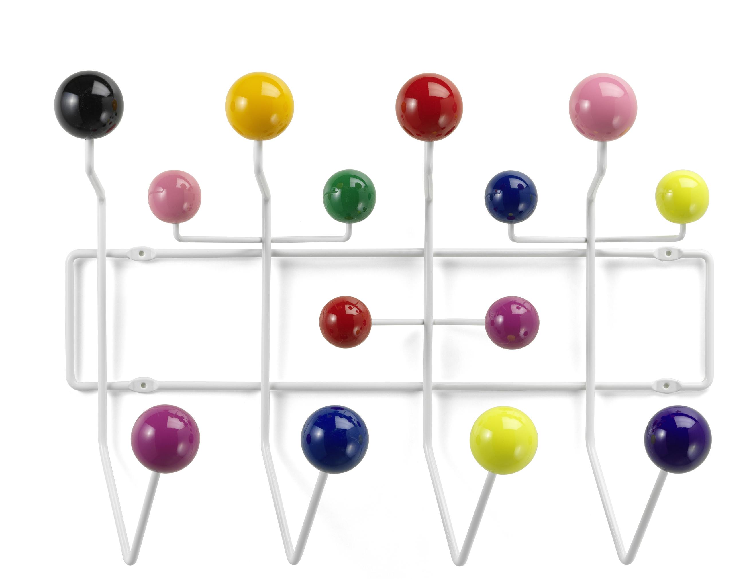 Eames Hang it all Garderobe mehrfarbig Vitra