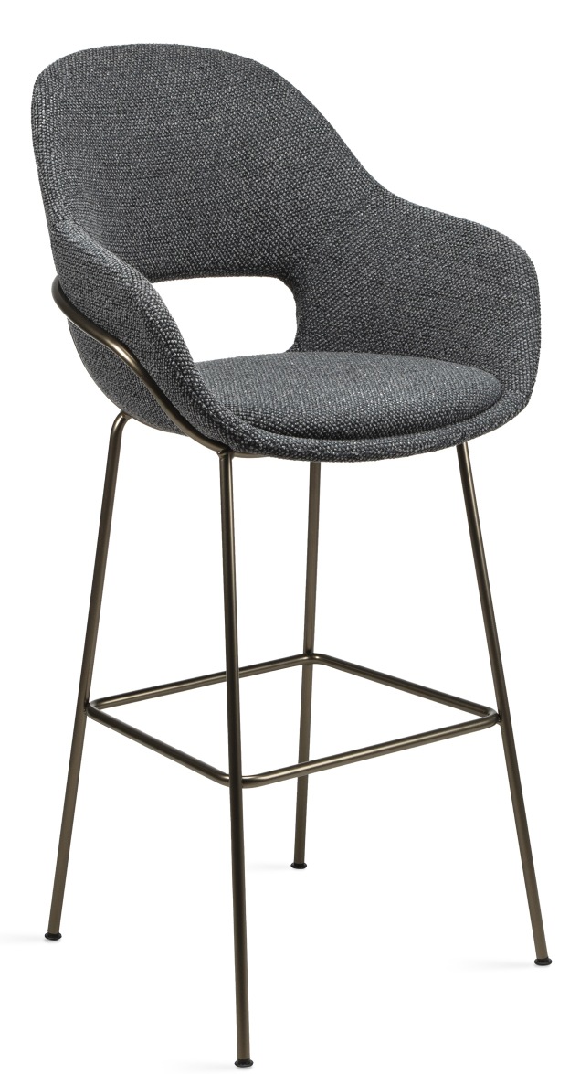 Theia Barstool Armchair High Barhocker Freifrau Manufaktur