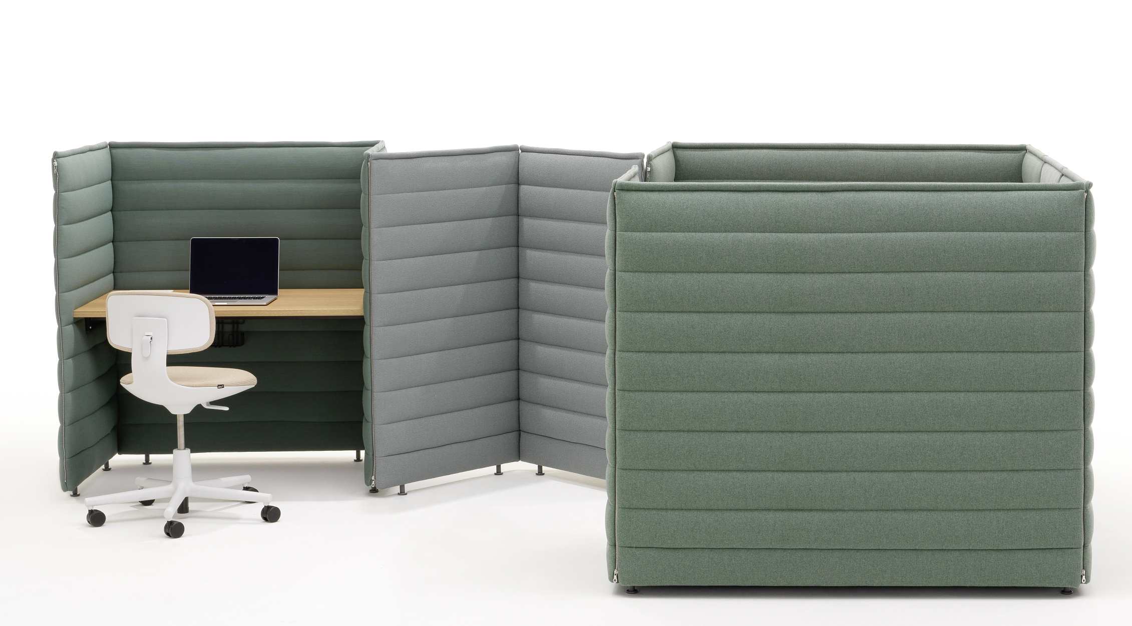 Alcove Plus Desk Small Schreibtisch Vitra