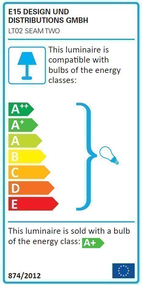LT02 Seam Two Tischleuchte e15