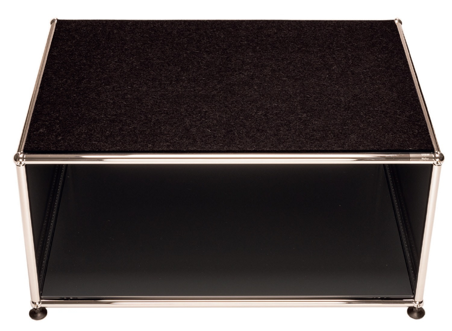 Petrolfarbene USM Haller Sitzauflage aus Filz für mehr Komfort und Stil auf Ihrem Möbel.