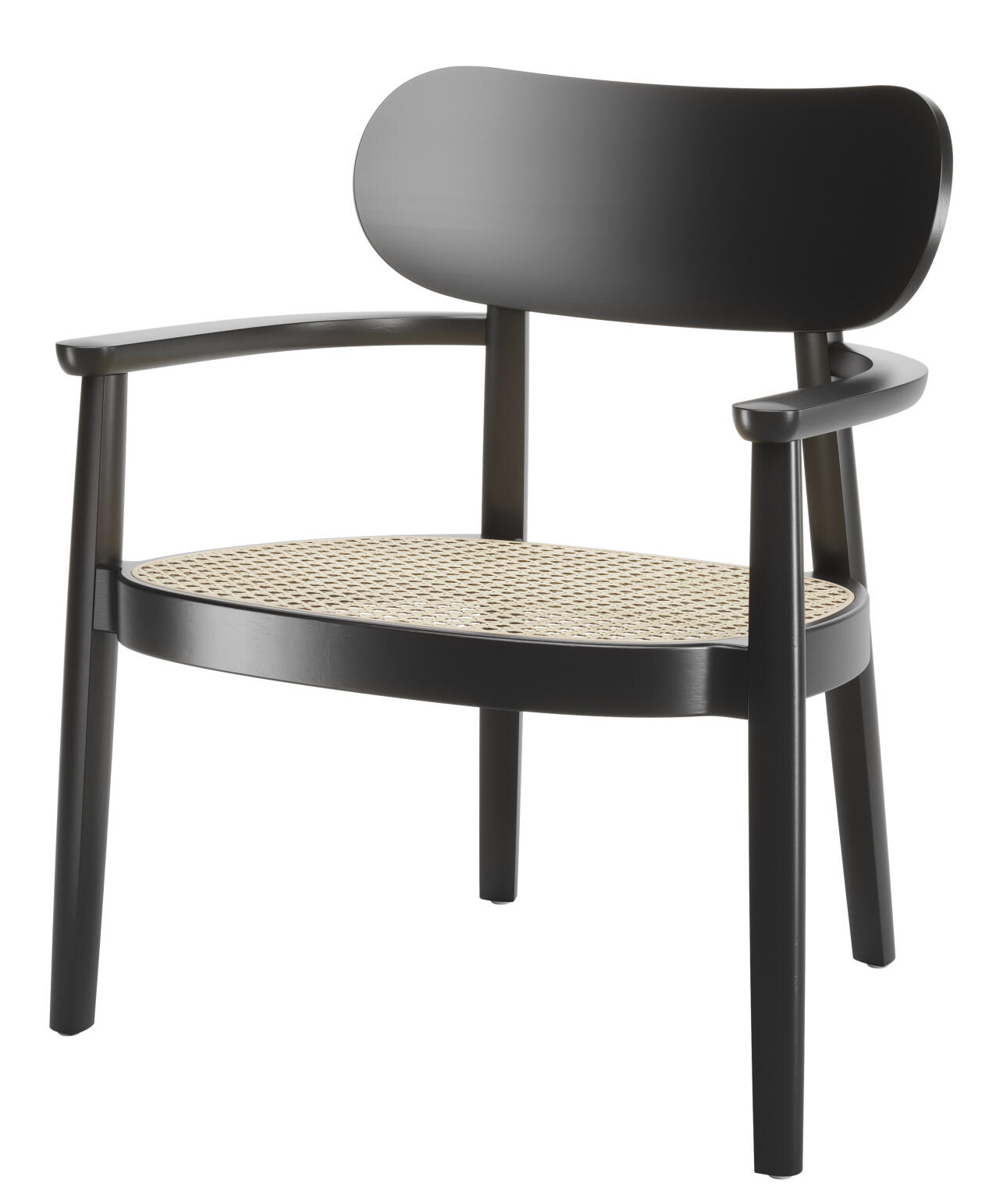 Holzsessel mit Armlehnen 119 MF Thonet