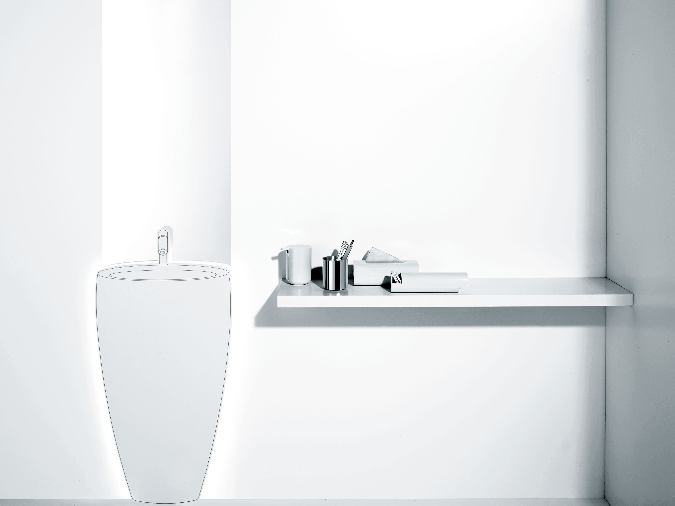 Birillo Wattedispenser PL06 Alessi