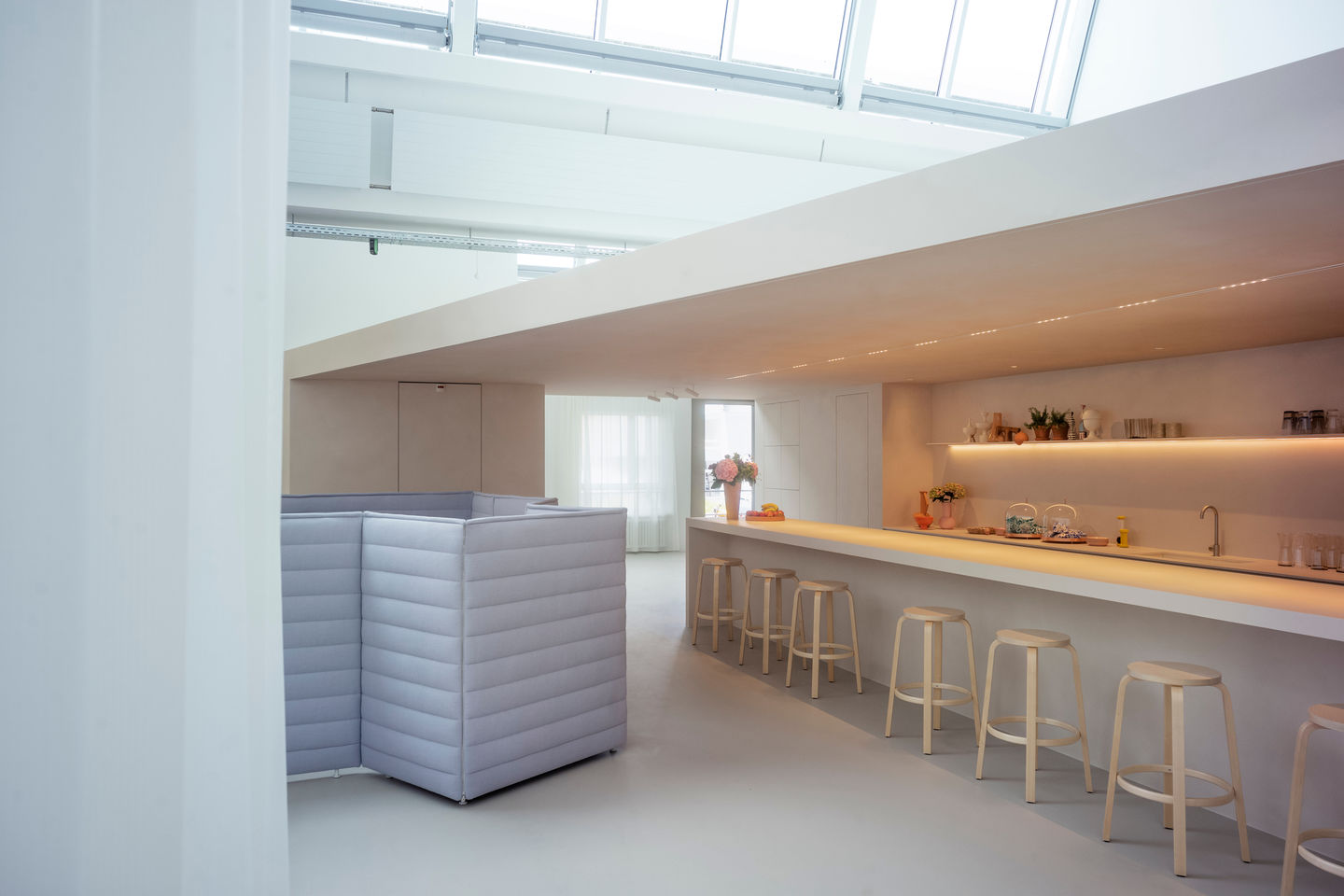 Alcove Plus Paravent 1-teilig Paravent Vitra