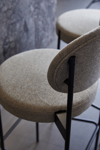 Series 430 Bar Stool Barhocker 75 cm SCHWARZ / REMIX 123 Verpan EINZELSTÜCK