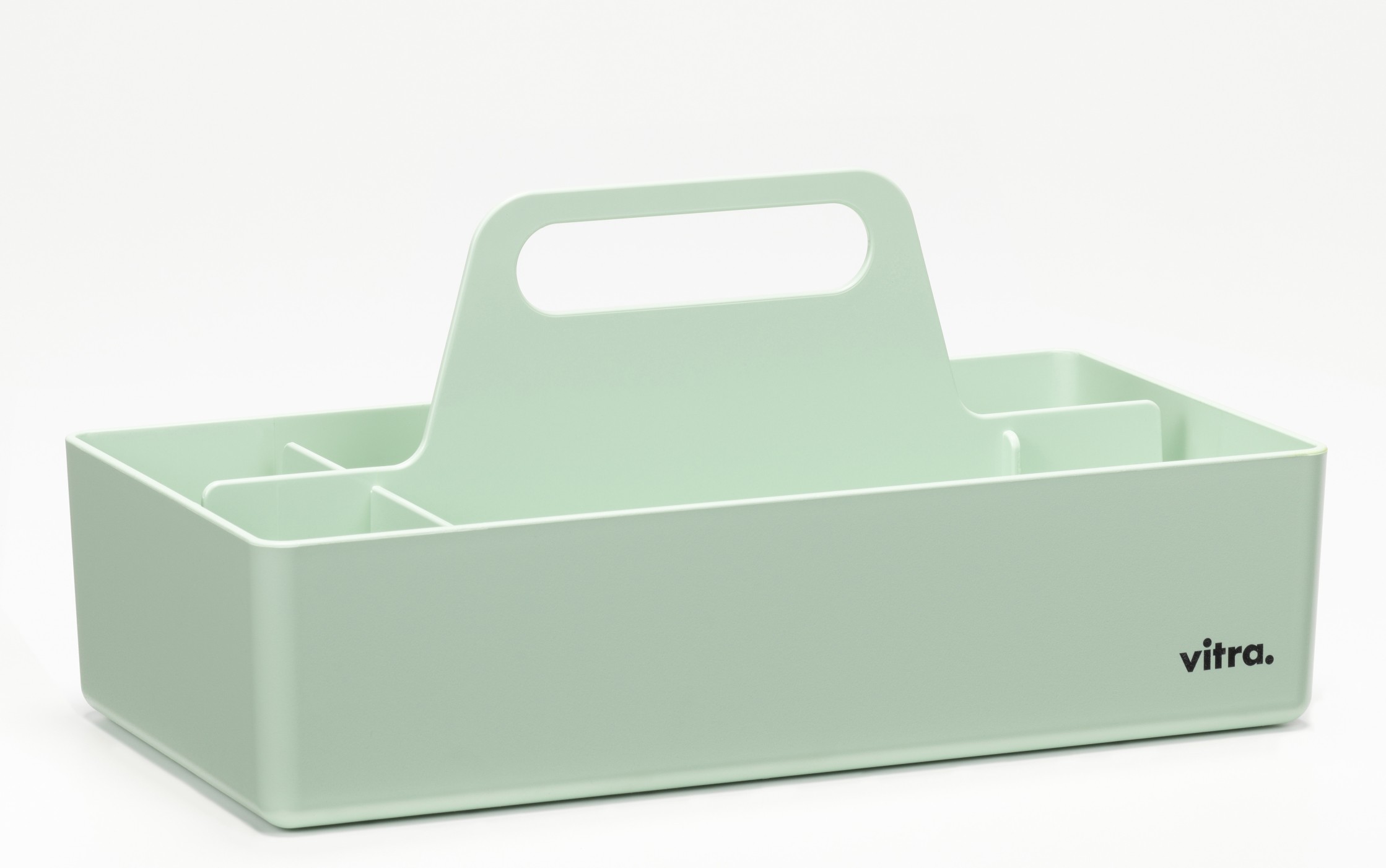 Vitra Toolbox RE in Mintgrün: Praktische Organisationsbox für Büro, Küche oder Hobbyraum.